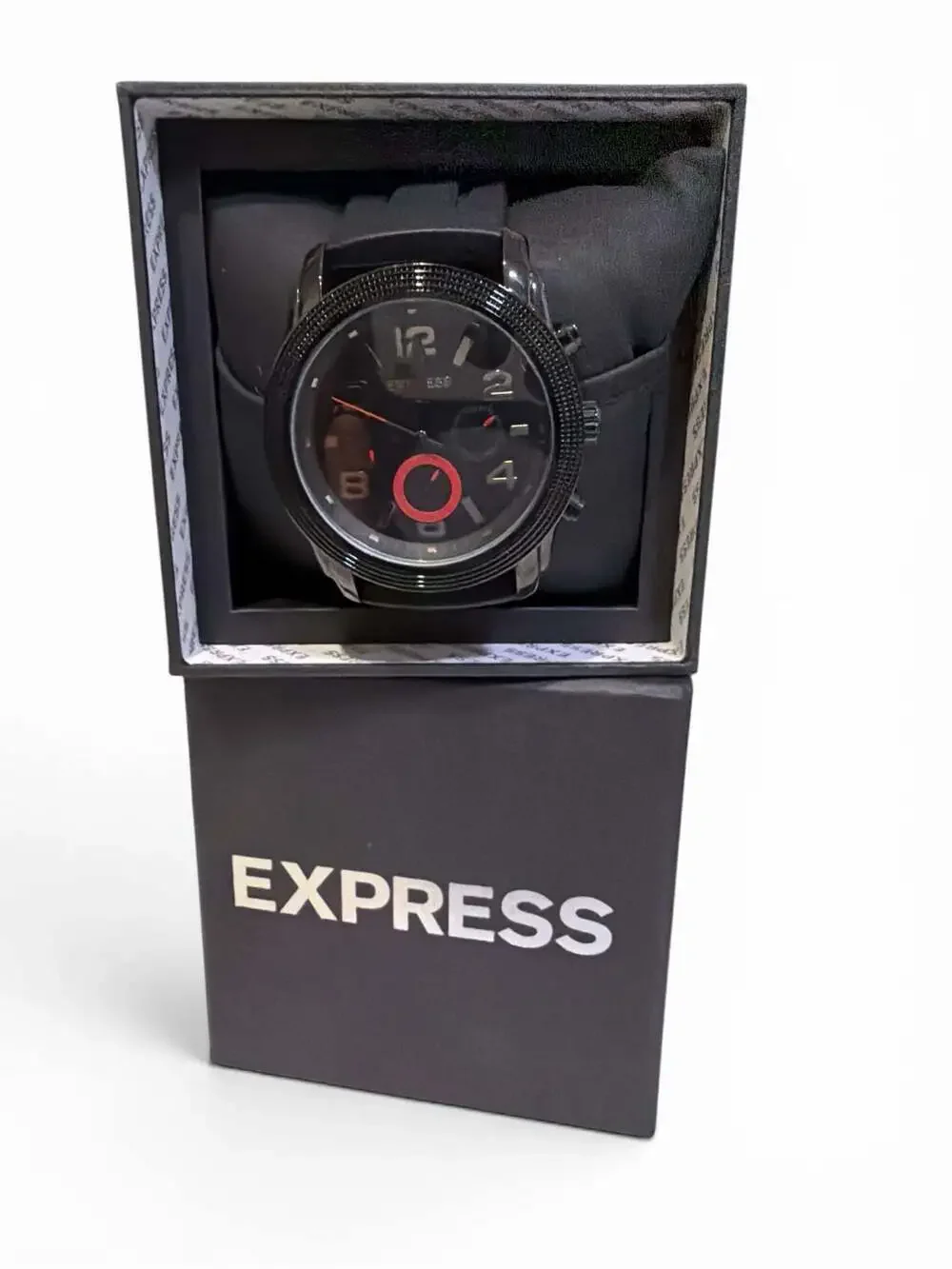 Express FMDEX1740 Chronograph Men's Silicone Strap Watch